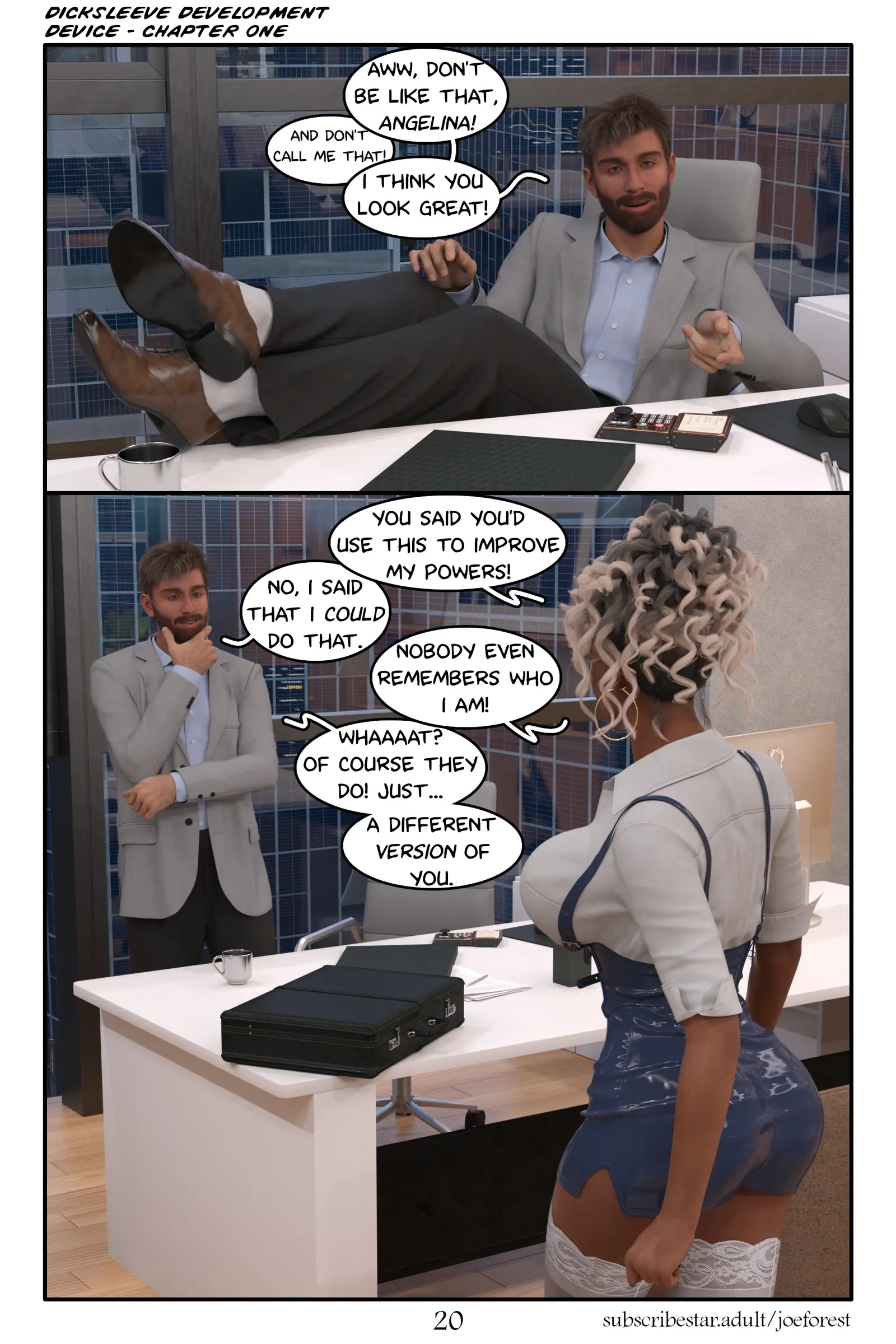 Dicksleeve Development Device [JoeForest] - 1 . Dicksleeve Development Device - Chapter 1 [JoeForest] - Page 21