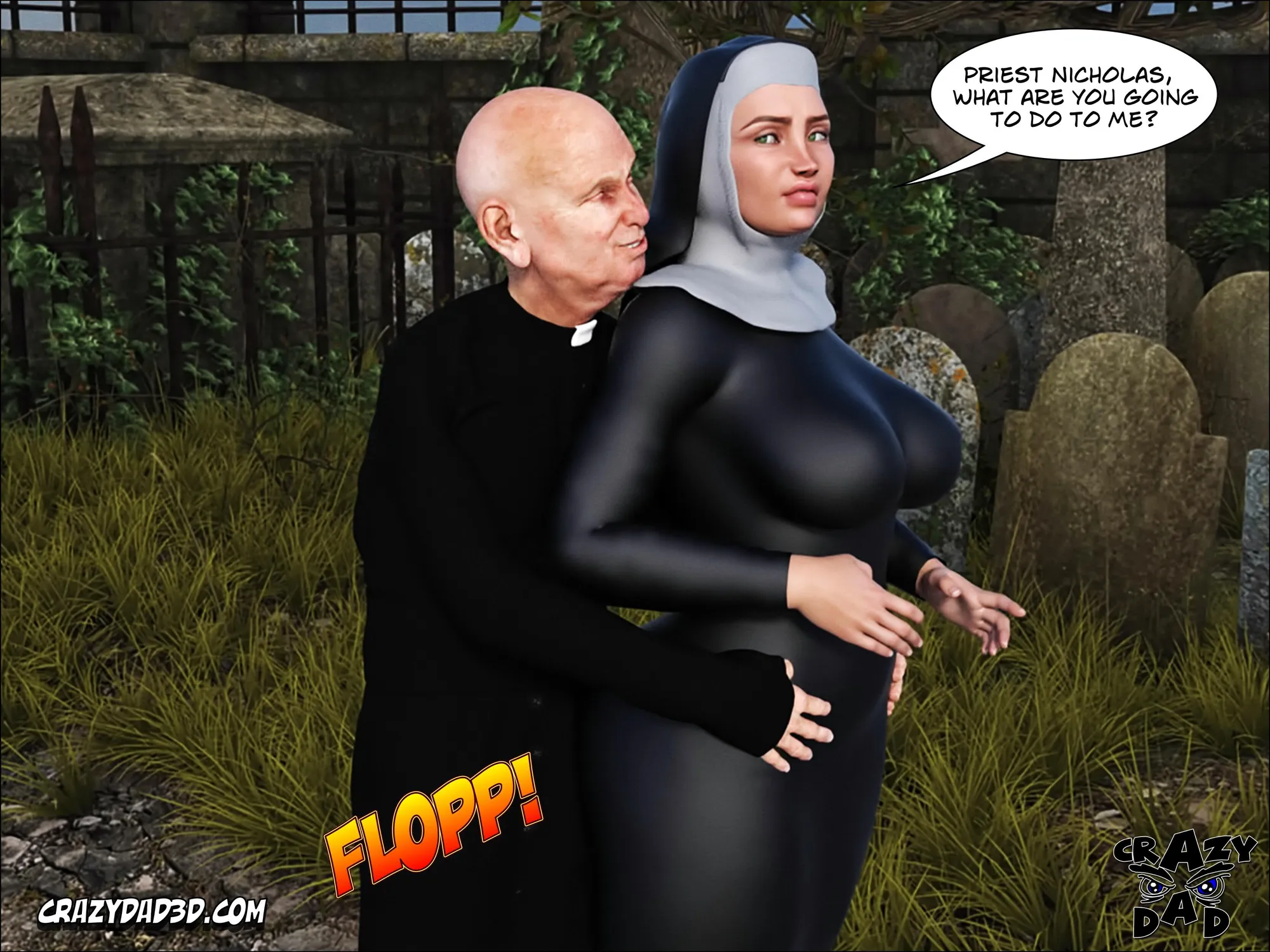 Sister Grace [CrazyDad3D] - 3 . Sister Grace - Chapter 3 [CrazyDad3D] - Page 3
