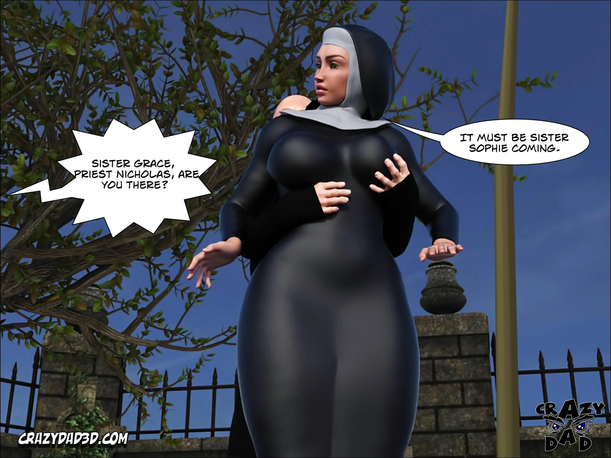 Sister Grace [CrazyDad3D] - 3 . Sister Grace - Chapter 3 [CrazyDad3D] - Page 11