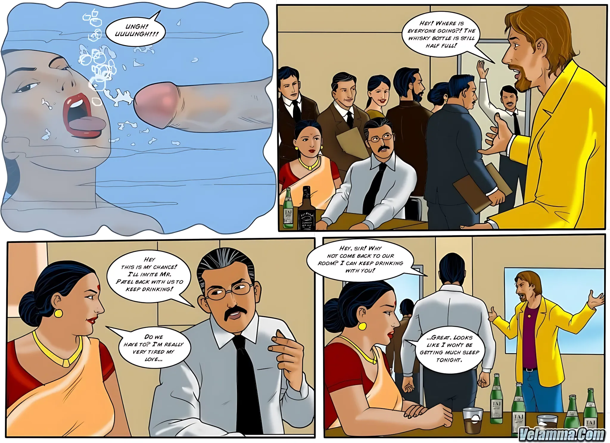 Velamma All Episodes Comics - 46 . Velamma - Episode 46 - He's The Boss - Page 9