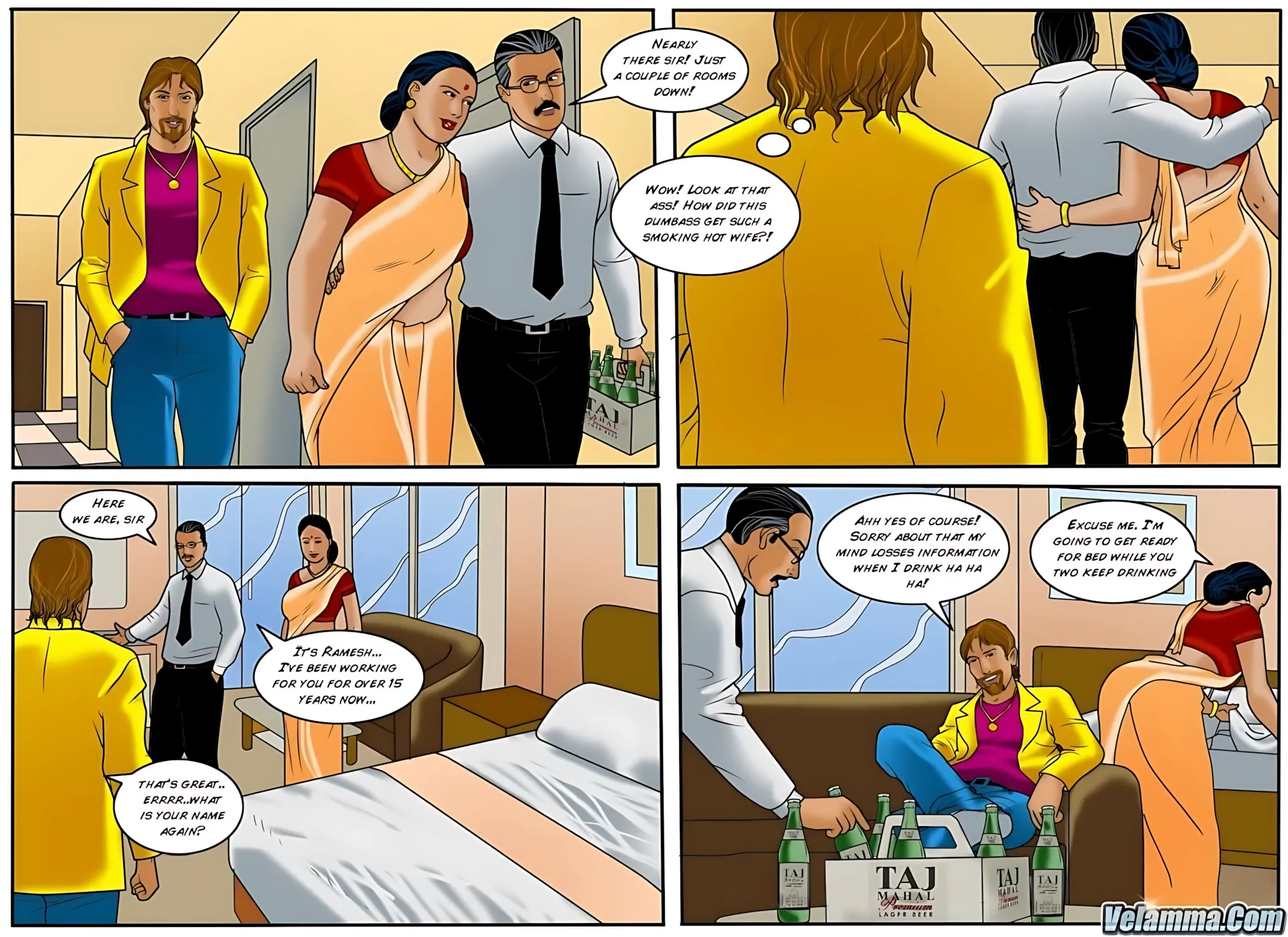 Velamma All Episodes Comics - 46 . Velamma - Episode 46 - He's The Boss - Page 10