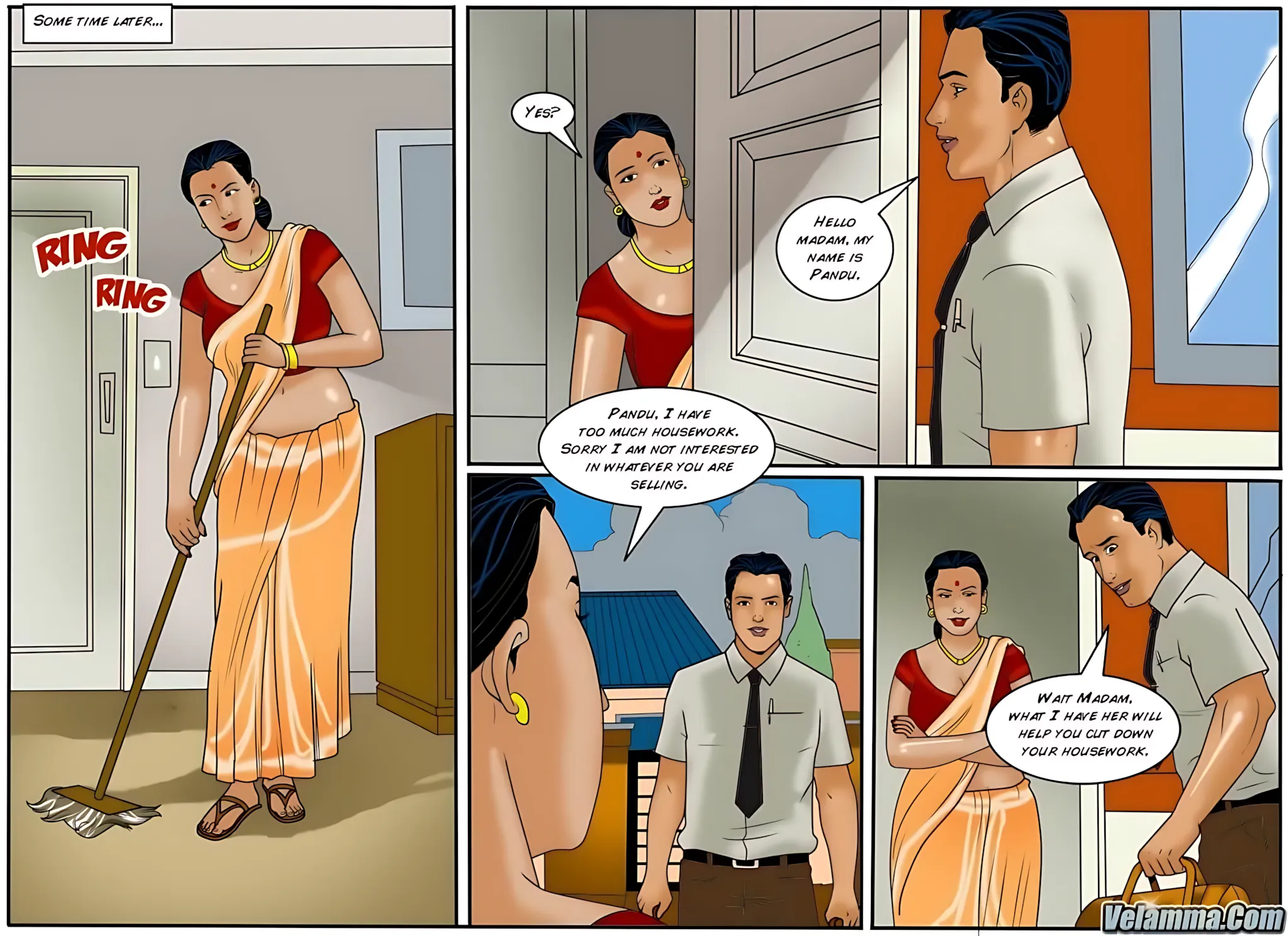 Velamma All Episodes Comics - 48 . Velamma - Episode 48 - Dirty Laundry - Page 10
