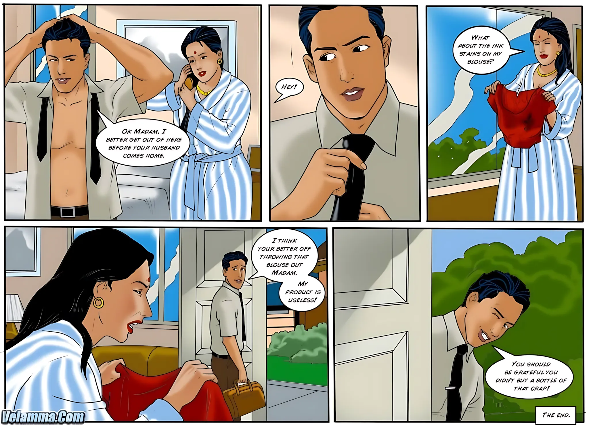 Velamma All Episodes Comics - 48 . Velamma - Episode 48 - Dirty Laundry - Page 31