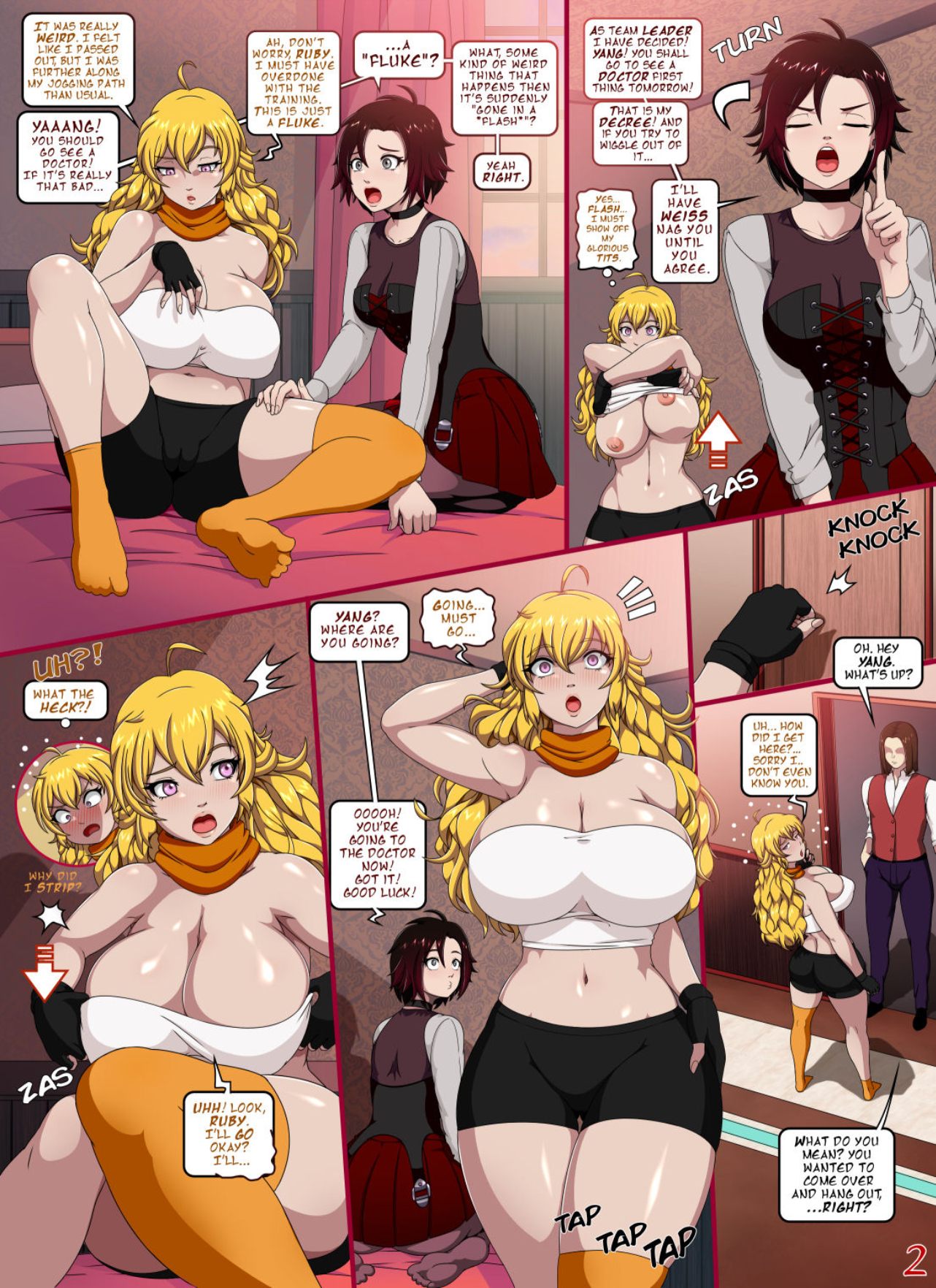 RWBY: Yang’s Aura Possession - 1. RWBY: Yang’s Aura Possession [Stormfeder] - Page 2