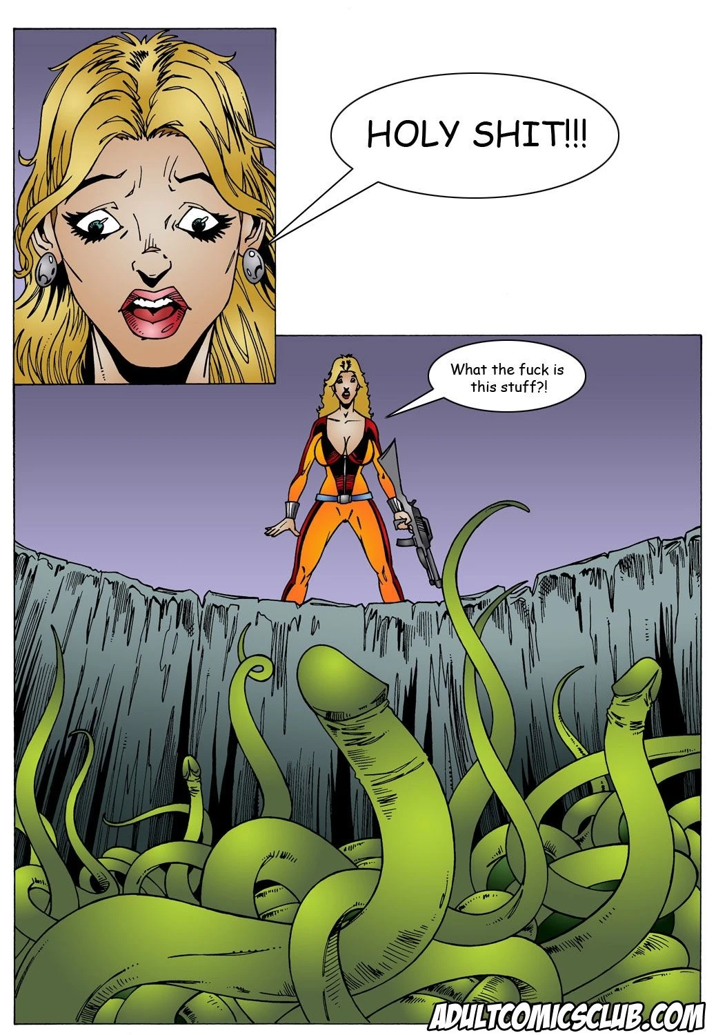 Lorna Space Encounter [AdultComicsClub] - 1 . Lorna Space Encounter - [AdultComicsClub] - Page 6