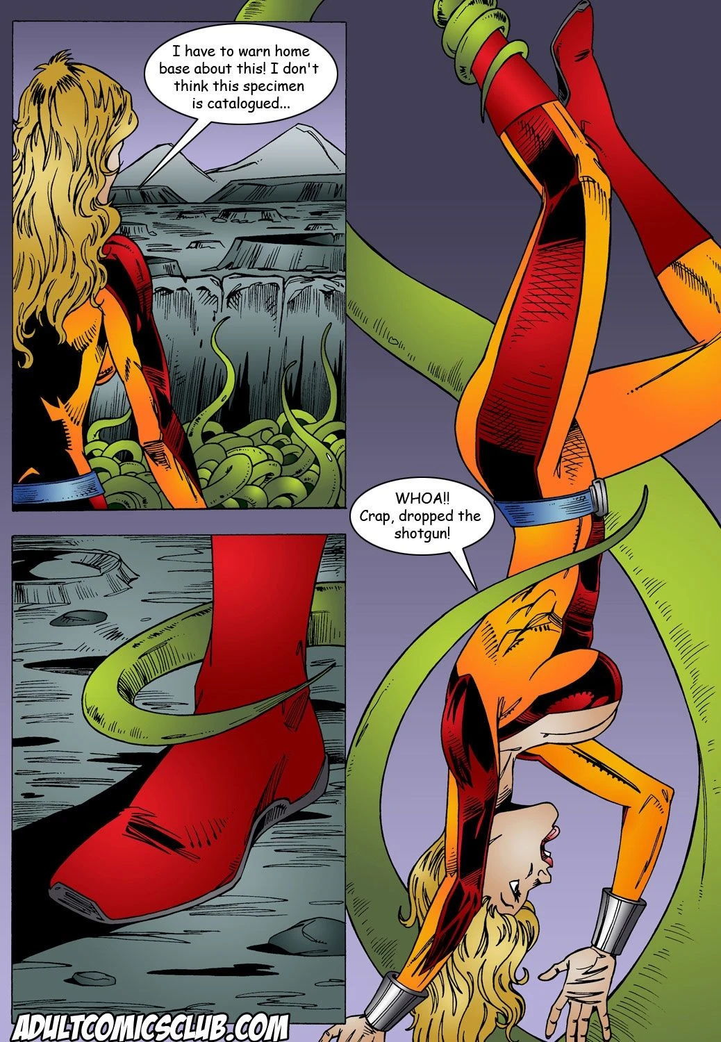 Lorna Space Encounter [AdultComicsClub] - 1 . Lorna Space Encounter - [AdultComicsClub] - Page 7