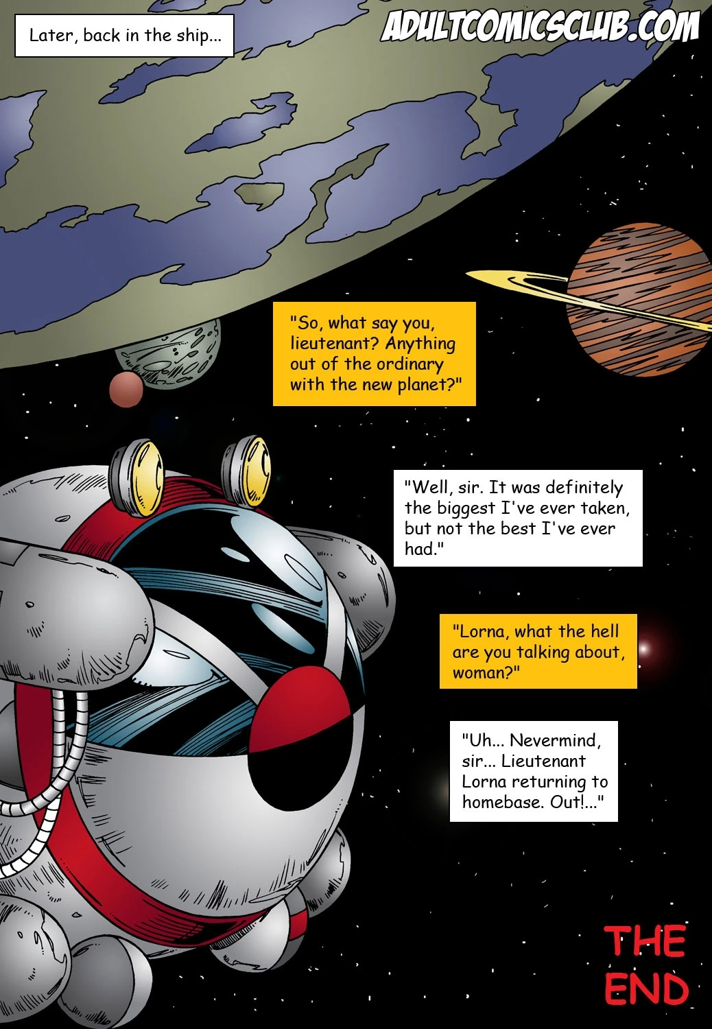Lorna Space Encounter [AdultComicsClub] - 1 . Lorna Space Encounter - [AdultComicsClub] - Page 30