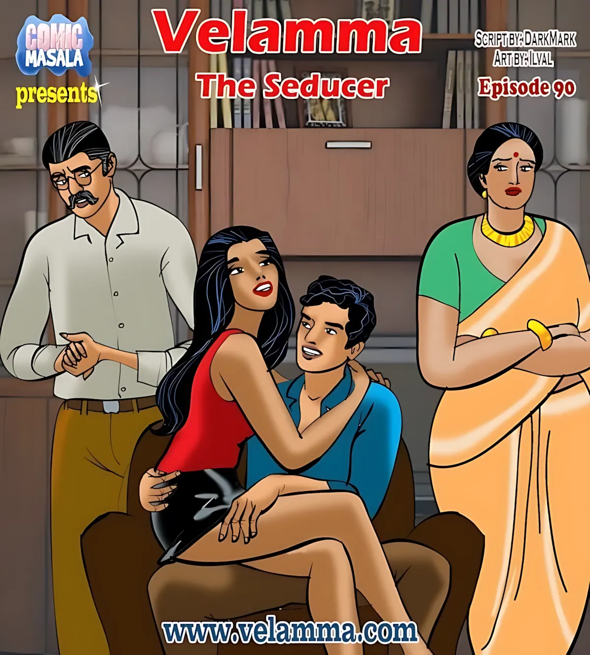 Velamma All Episodes Comics - 90 . Velamma - Episode 90 - The Seducer - Page 1