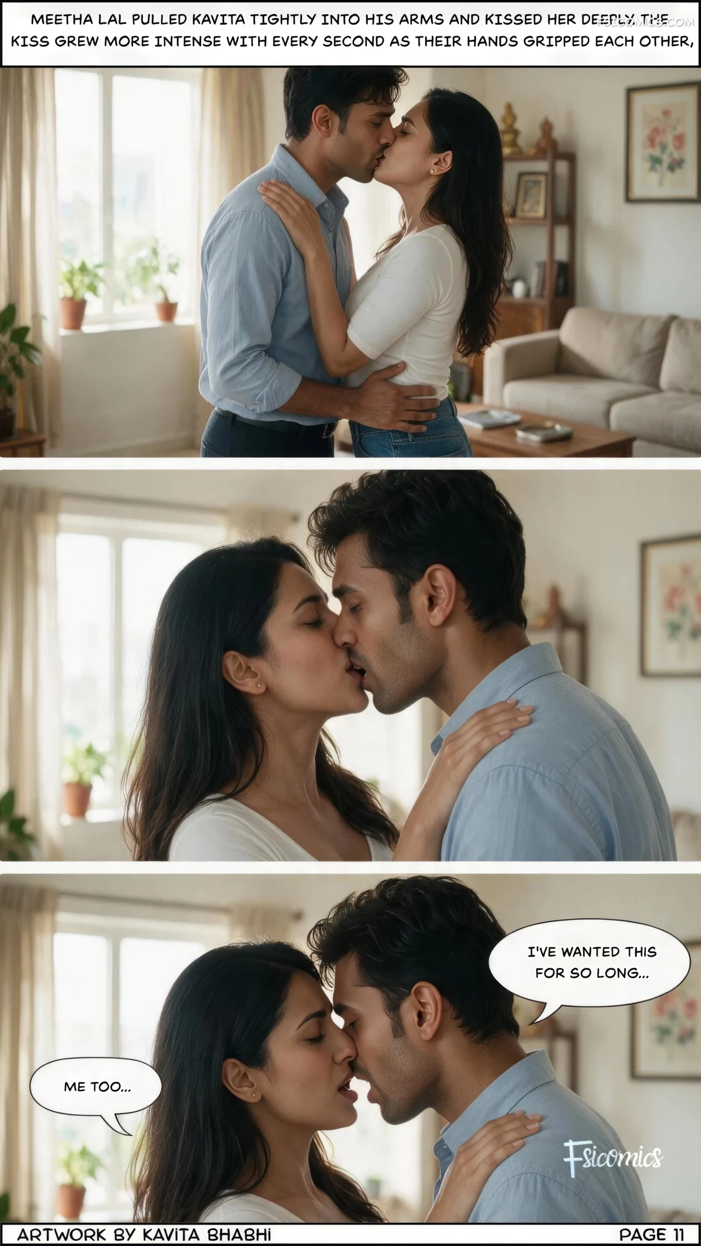 Forbidden Neighbor – Desi Desires - 1. Forbidden Neighbor - Chapter 1 - Page 12