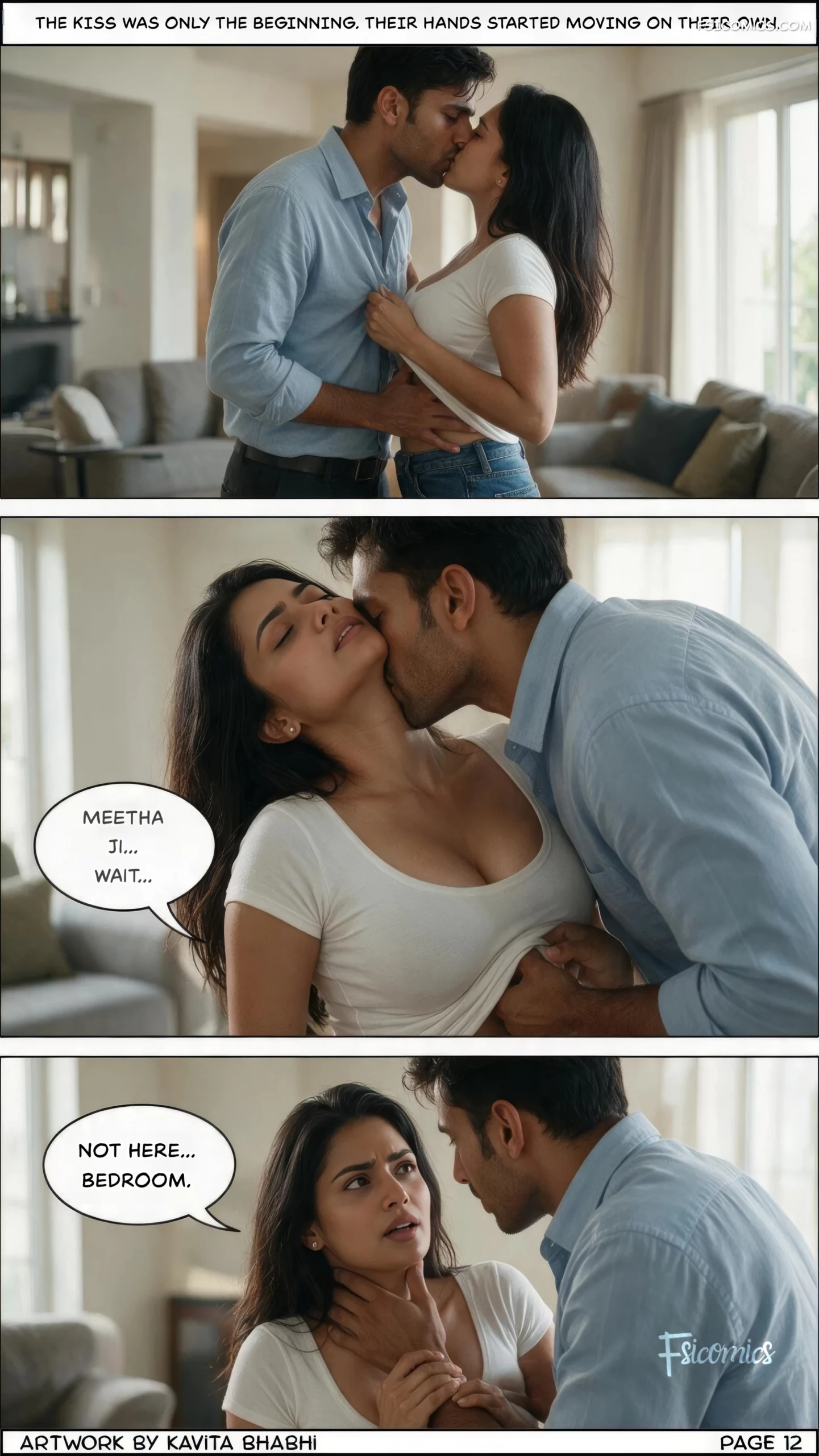 Forbidden Neighbor – Desi Desires - 1. Forbidden Neighbor - Chapter 1 - Page 13