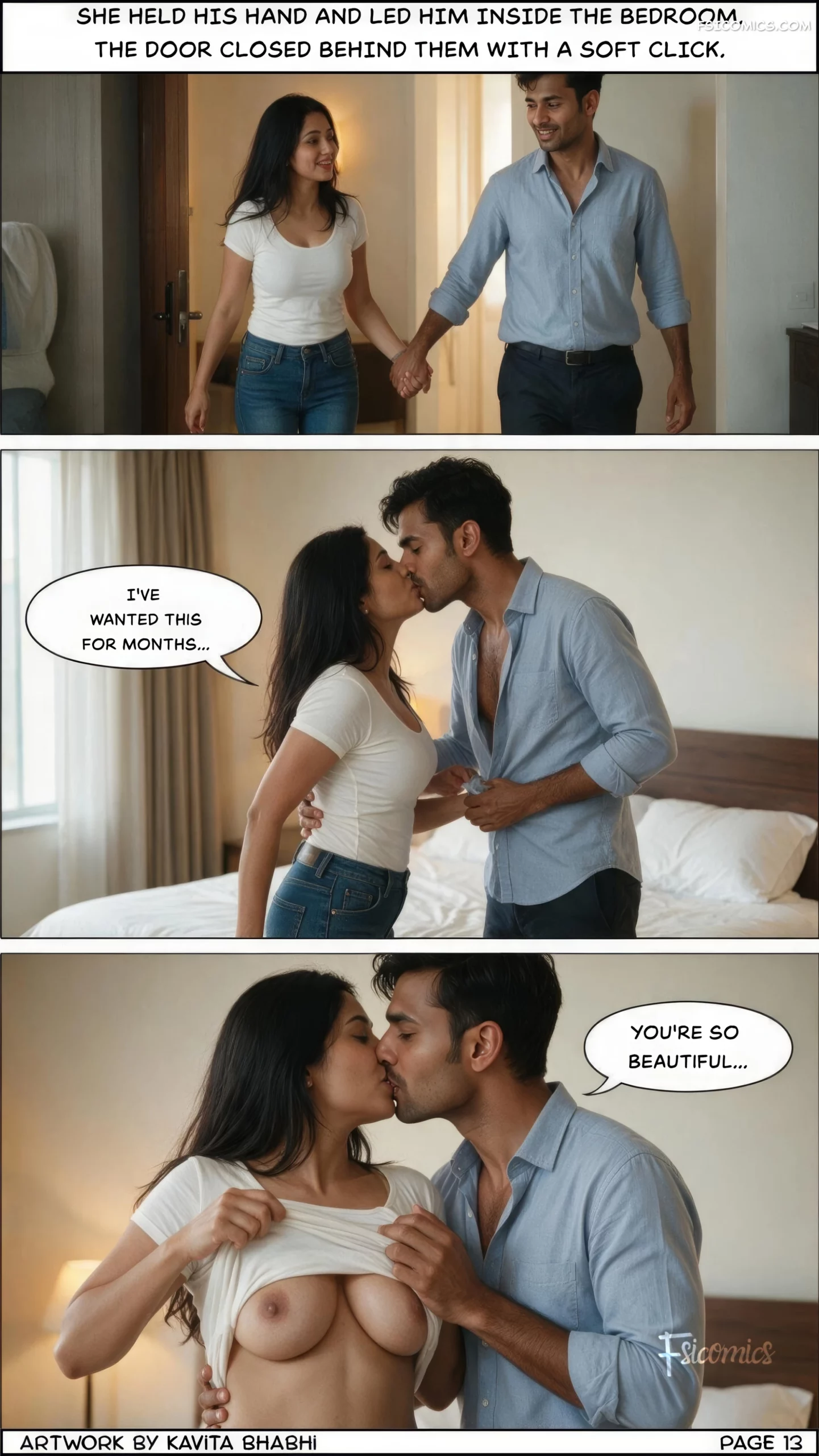 Forbidden Neighbor – Desi Desires - 1. Forbidden Neighbor - Chapter 1 - Page 14