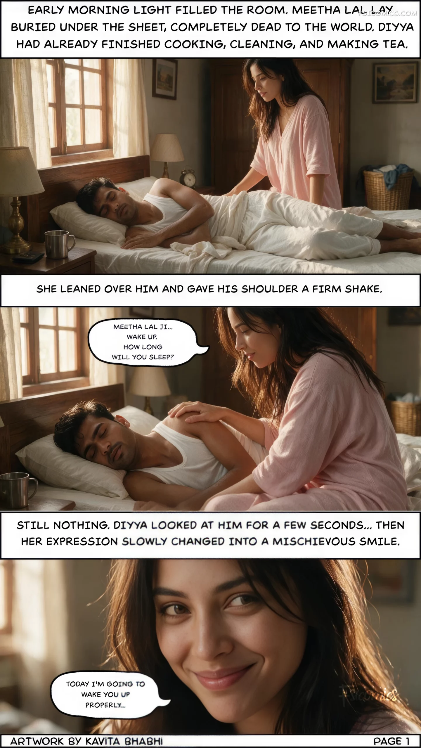 Forbidden Neighbor – Desi Desires - 1. Forbidden Neighbor - Chapter 1 - Page 2