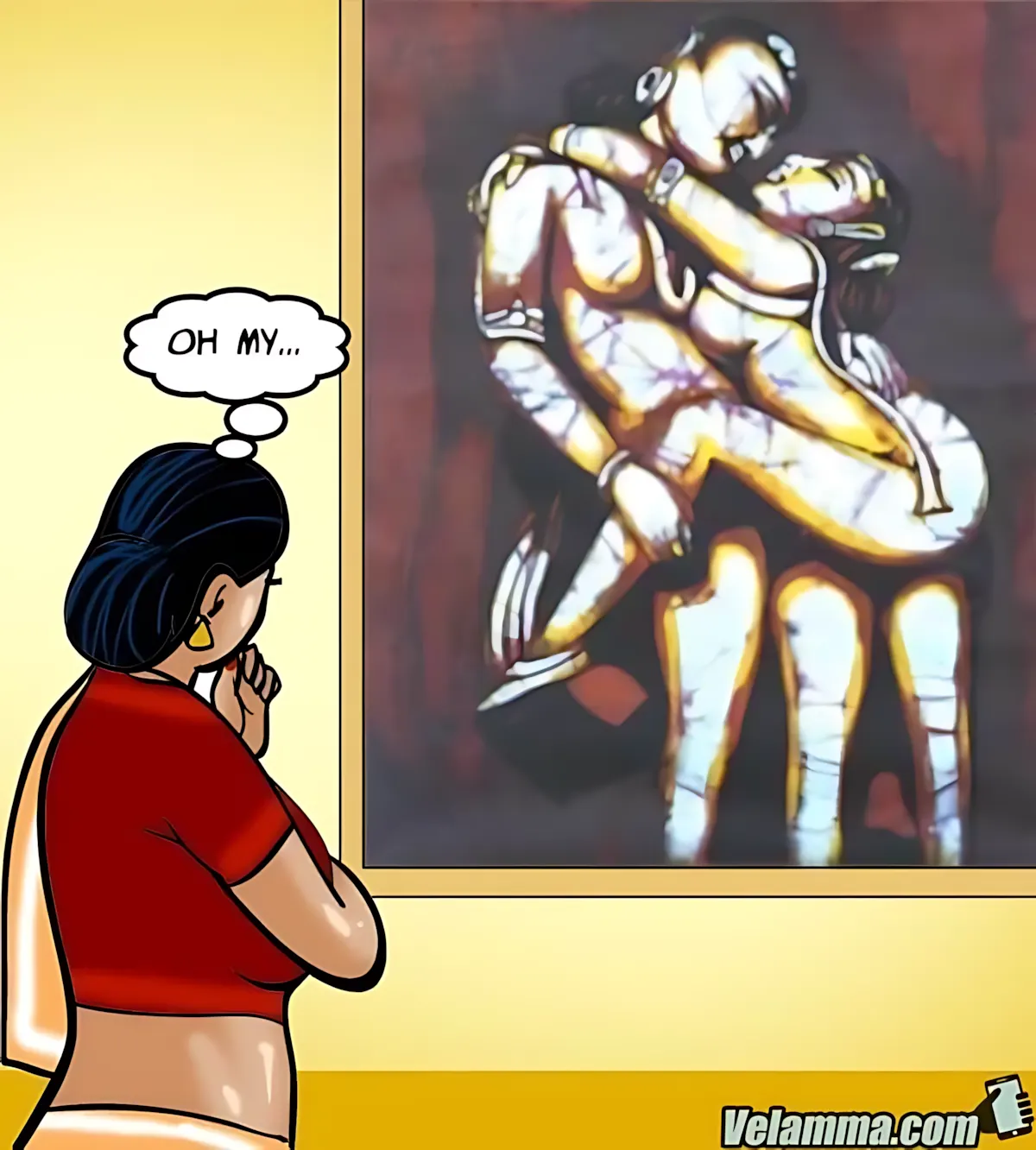 Velamma All Episodes Comics - 62 . Velamma - Episode 62 - A Piece Of Art - Page 8