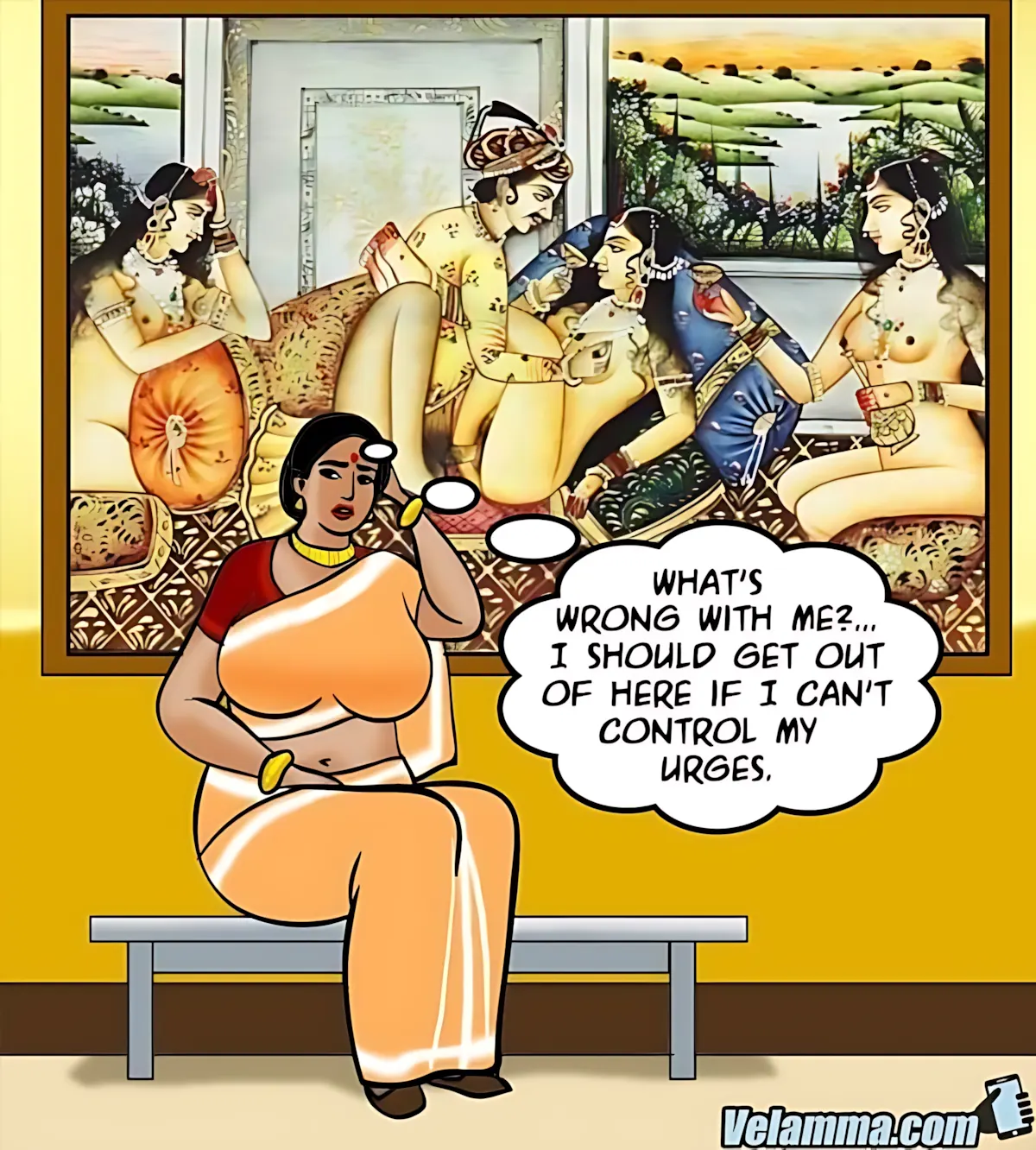 Velamma All Episodes Comics - 62 . Velamma - Episode 62 - A Piece Of Art - Page 12