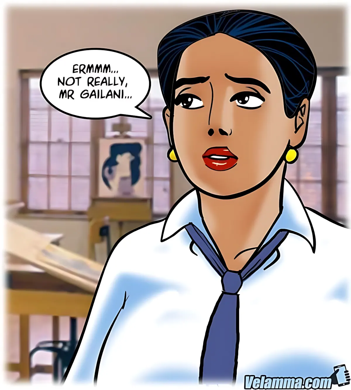 Velamma All Episodes Comics - 62 . Velamma - Episode 62 - A Piece Of Art - Page 15