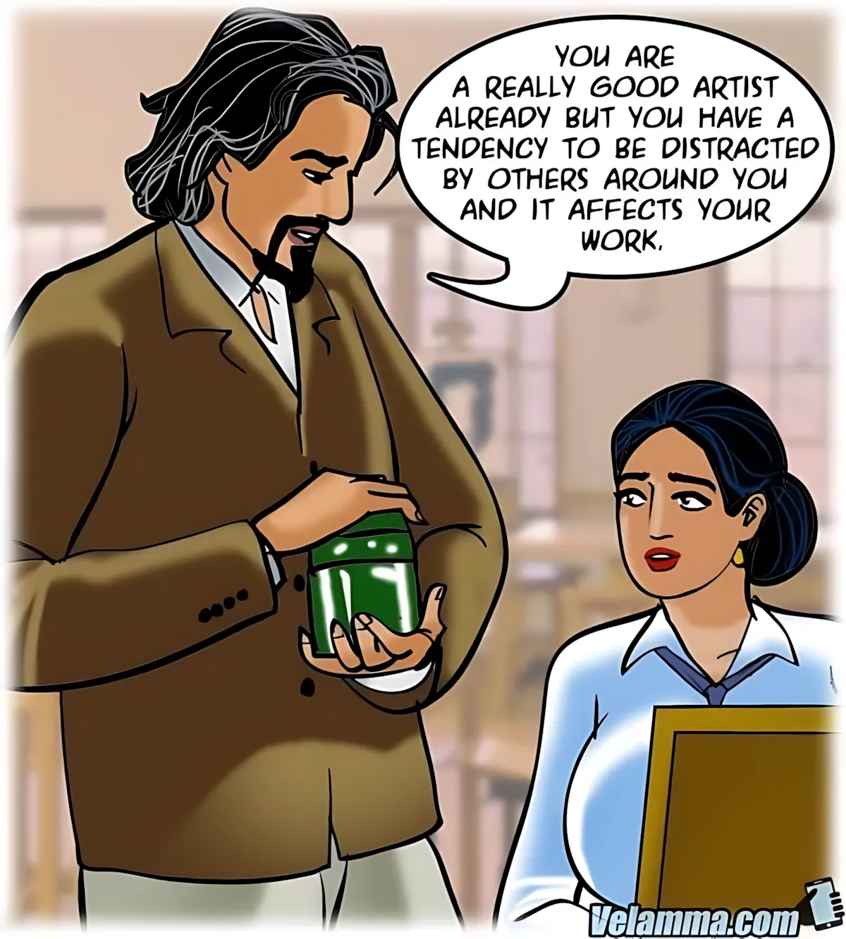 Velamma All Episodes Comics - 62 . Velamma - Episode 62 - A Piece Of Art - Page 16