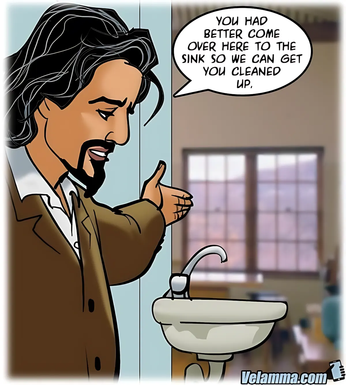 Velamma All Episodes Comics - 62 . Velamma - Episode 62 - A Piece Of Art - Page 19
