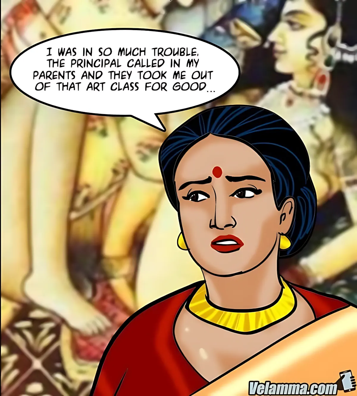 Velamma All Episodes Comics - 62 . Velamma - Episode 62 - A Piece Of Art - Page 37
