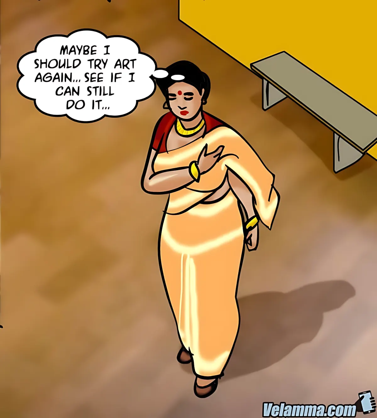 Velamma All Episodes Comics - 62 . Velamma - Episode 62 - A Piece Of Art - Page 38