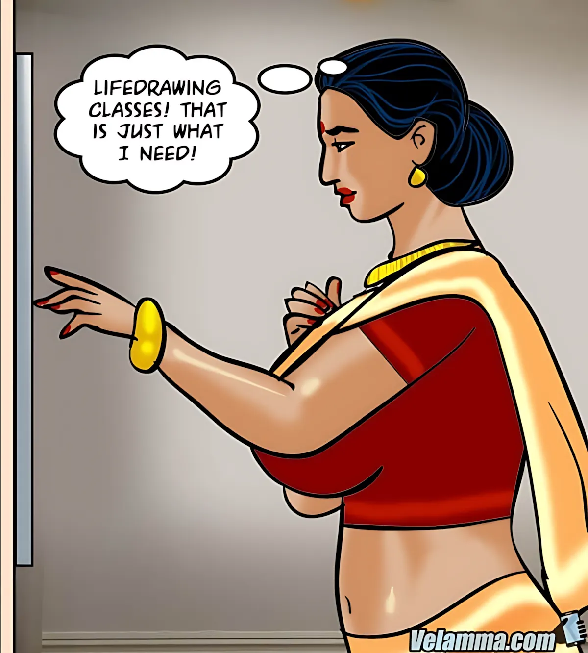 Velamma All Episodes Comics - 62 . Velamma - Episode 62 - A Piece Of Art - Page 40