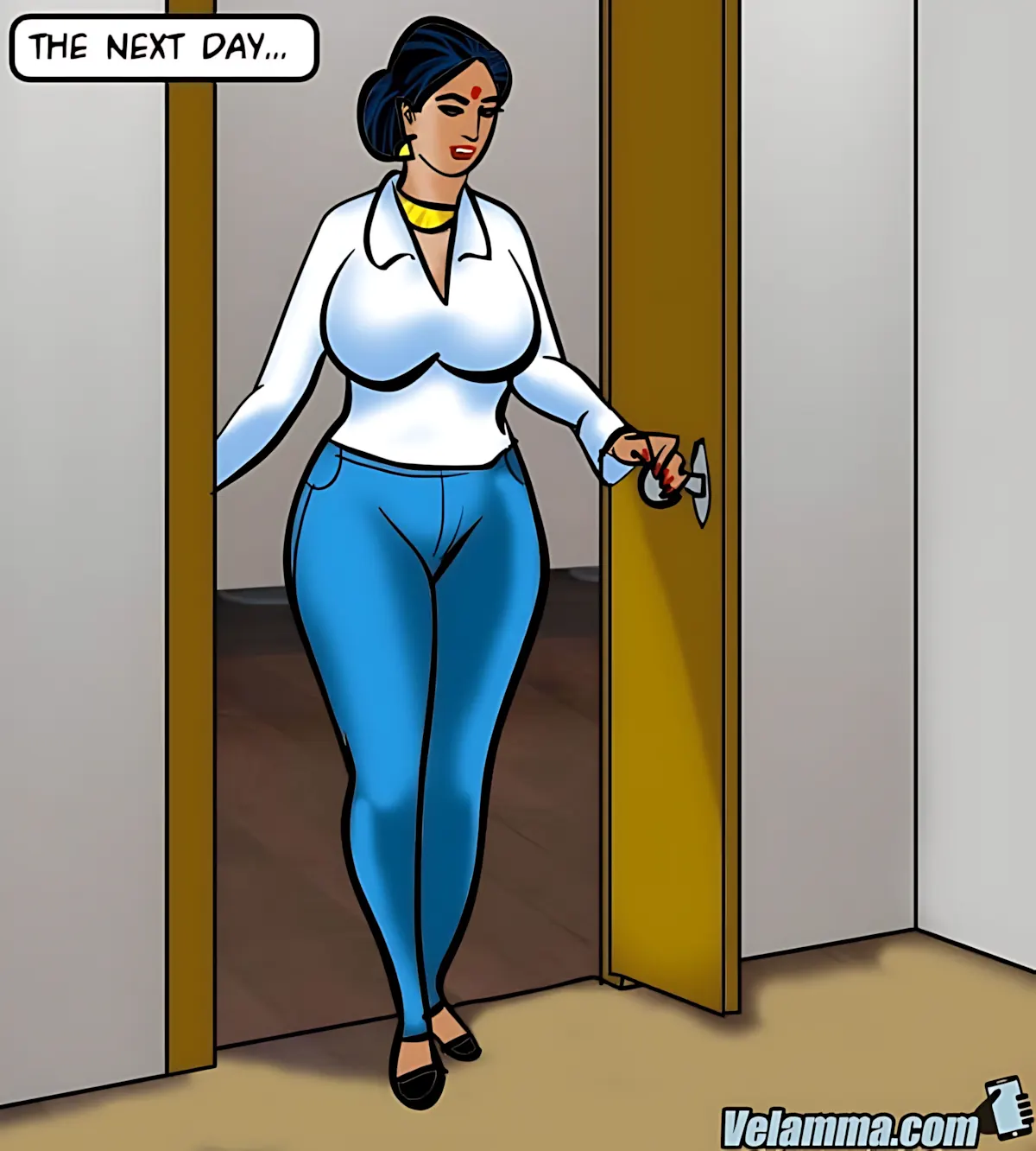 Velamma All Episodes Comics - 62 . Velamma - Episode 62 - A Piece Of Art - Page 42