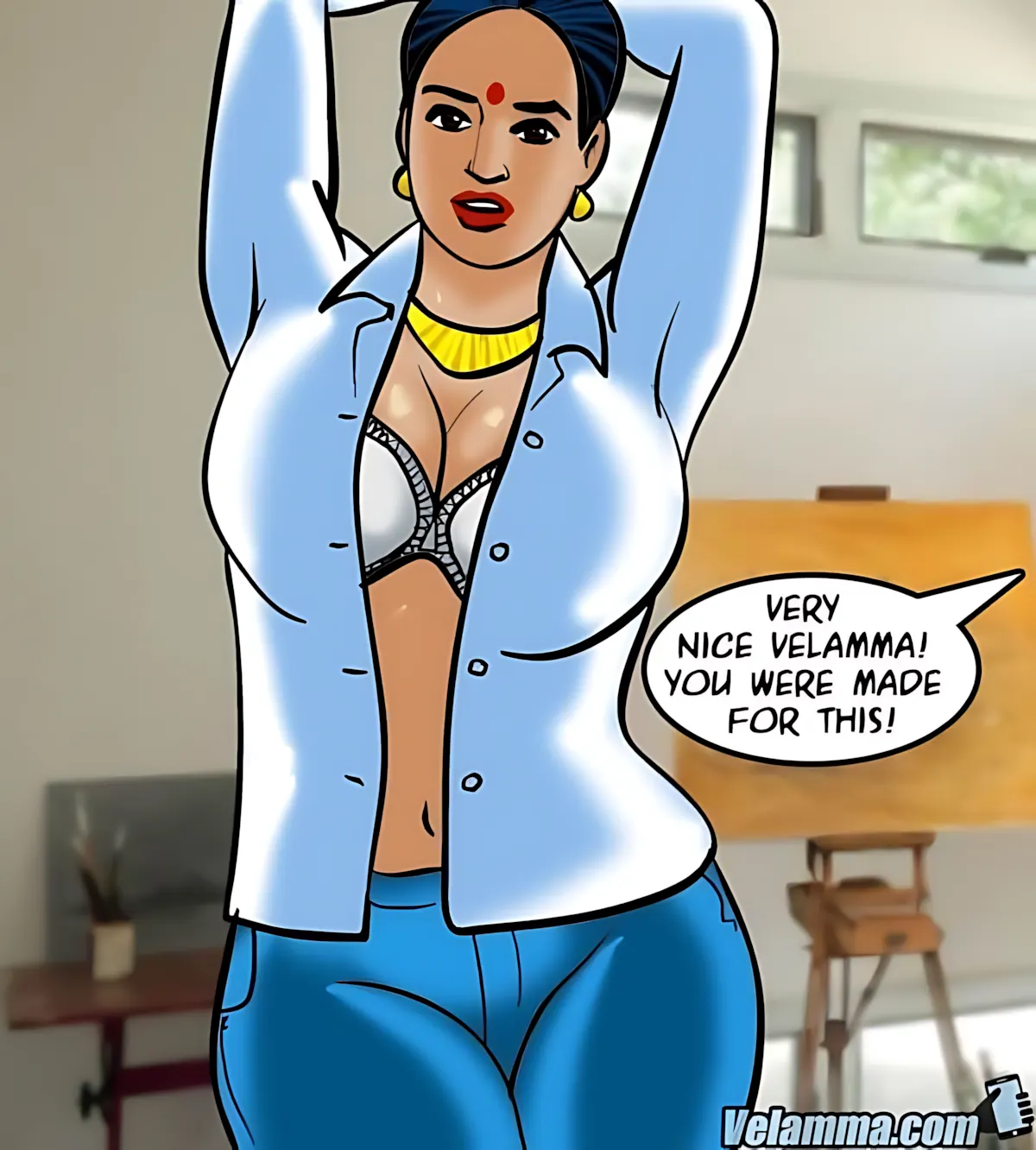 Velamma All Episodes Comics - 62 . Velamma - Episode 62 - A Piece Of Art - Page 68