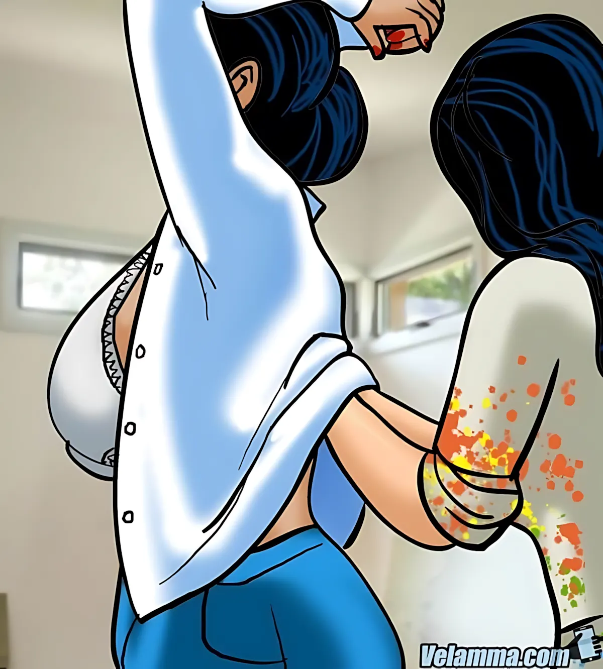 Velamma All Episodes Comics - 62 . Velamma - Episode 62 - A Piece Of Art - Page 69