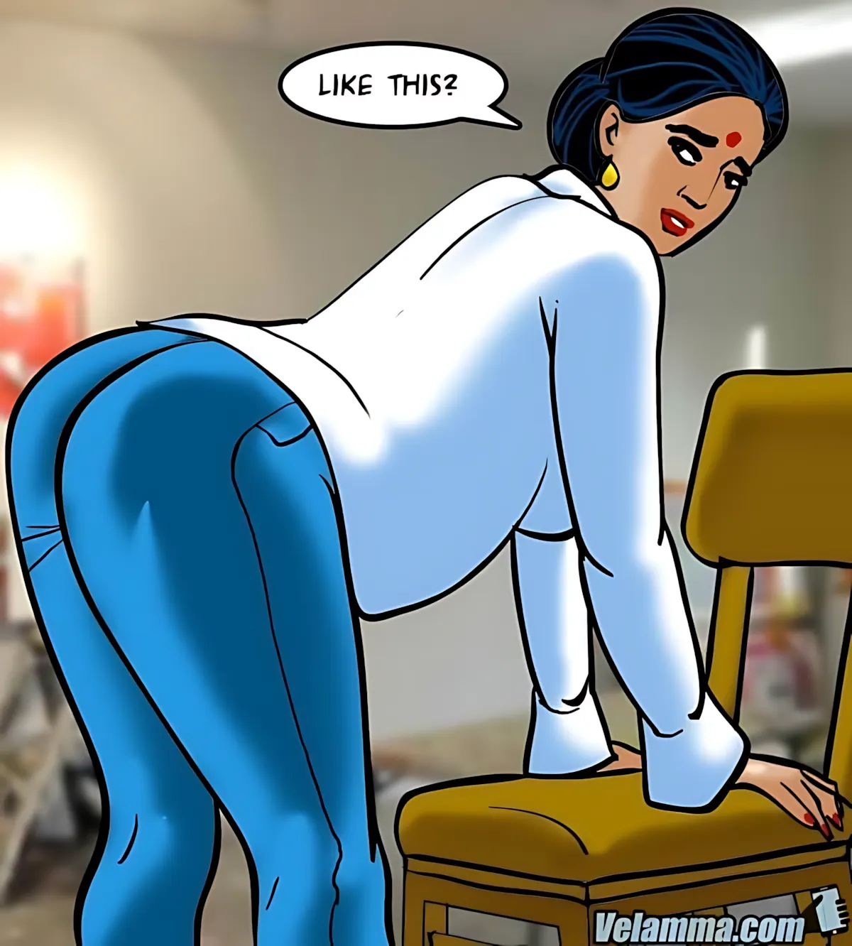 Velamma All Episodes Comics - 62 . Velamma - Episode 62 - A Piece Of Art - Page 77