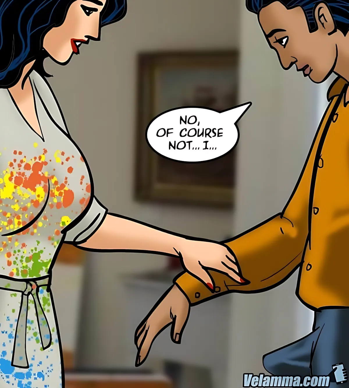 Velamma All Episodes Comics - 62 . Velamma - Episode 62 - A Piece Of Art - Page 106