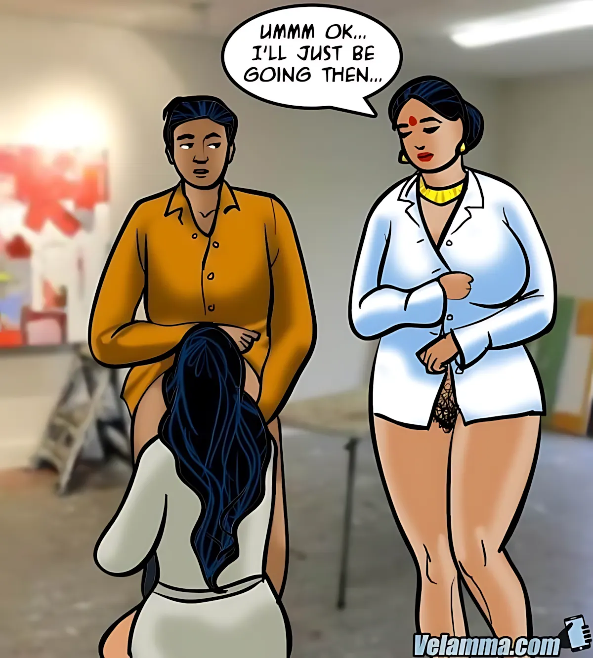 Velamma All Episodes Comics - 62 . Velamma - Episode 62 - A Piece Of Art - Page 113