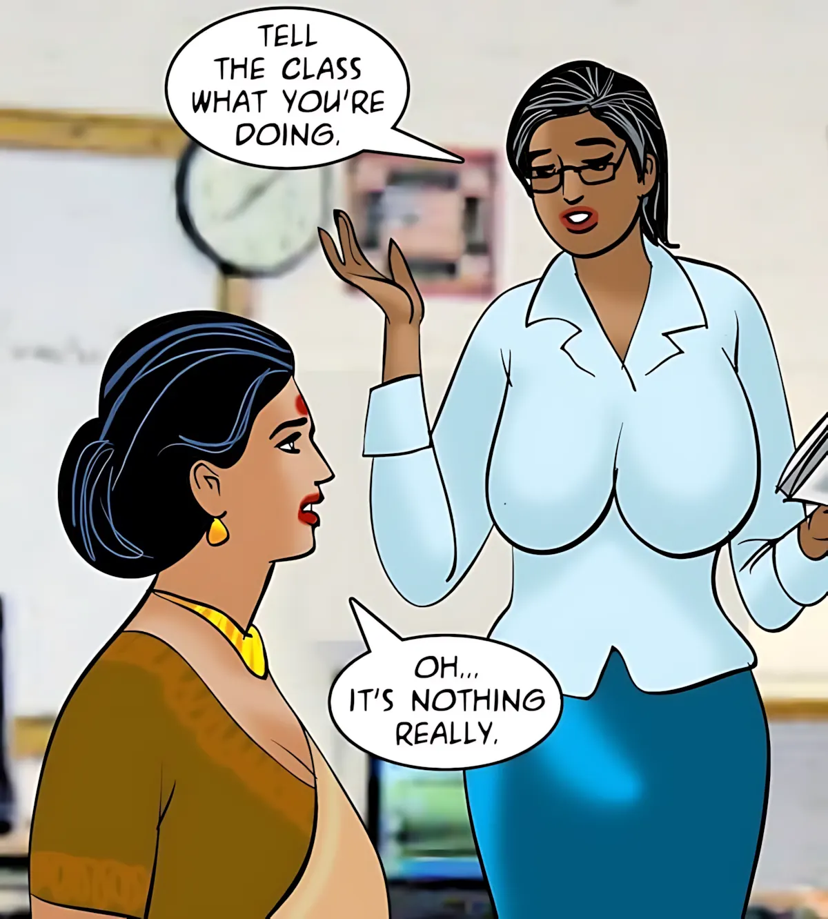 Velamma All Episodes Comics - 87 . Velamma - Episode 87 - The Interview - Page 21