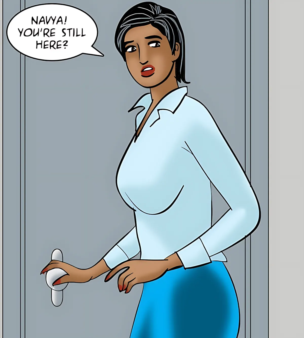 Velamma All Episodes Comics - 87 . Velamma - Episode 87 - The Interview - Page 36