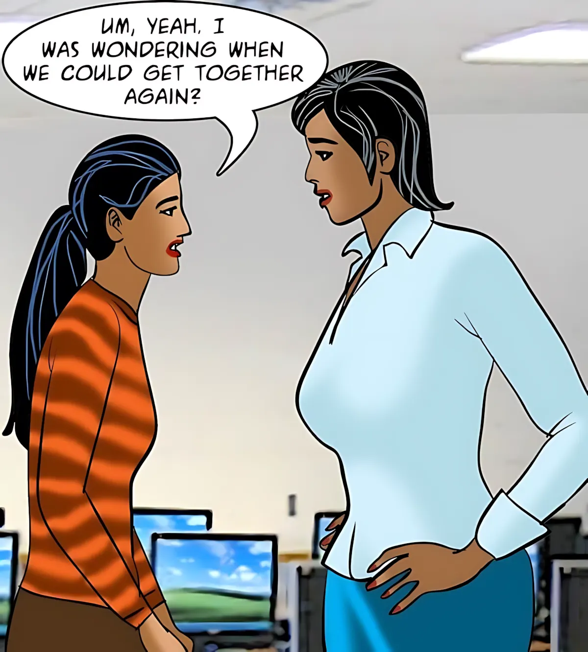 Velamma All Episodes Comics - 87 . Velamma - Episode 87 - The Interview - Page 37