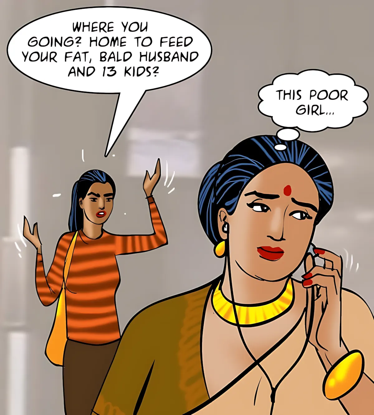 Velamma All Episodes Comics - 87 . Velamma - Episode 87 - The Interview - Page 44