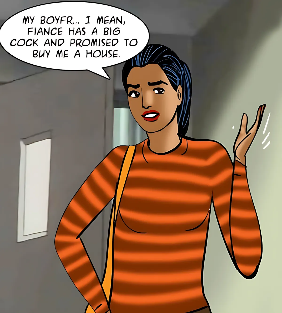 Velamma All Episodes Comics - 87 . Velamma - Episode 87 - The Interview - Page 45