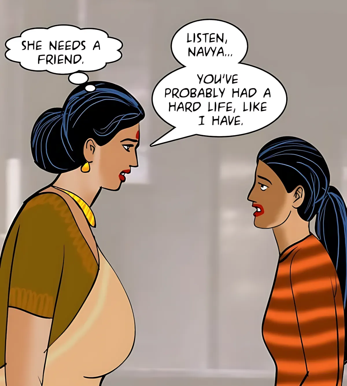 Velamma All Episodes Comics - 87 . Velamma - Episode 87 - The Interview - Page 46