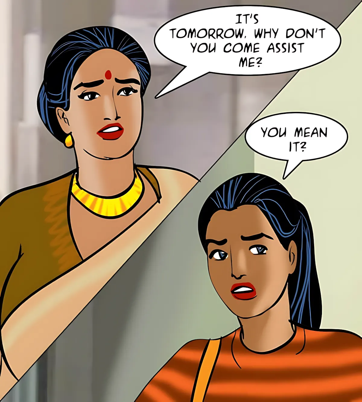 Velamma All Episodes Comics - 87 . Velamma - Episode 87 - The Interview - Page 49