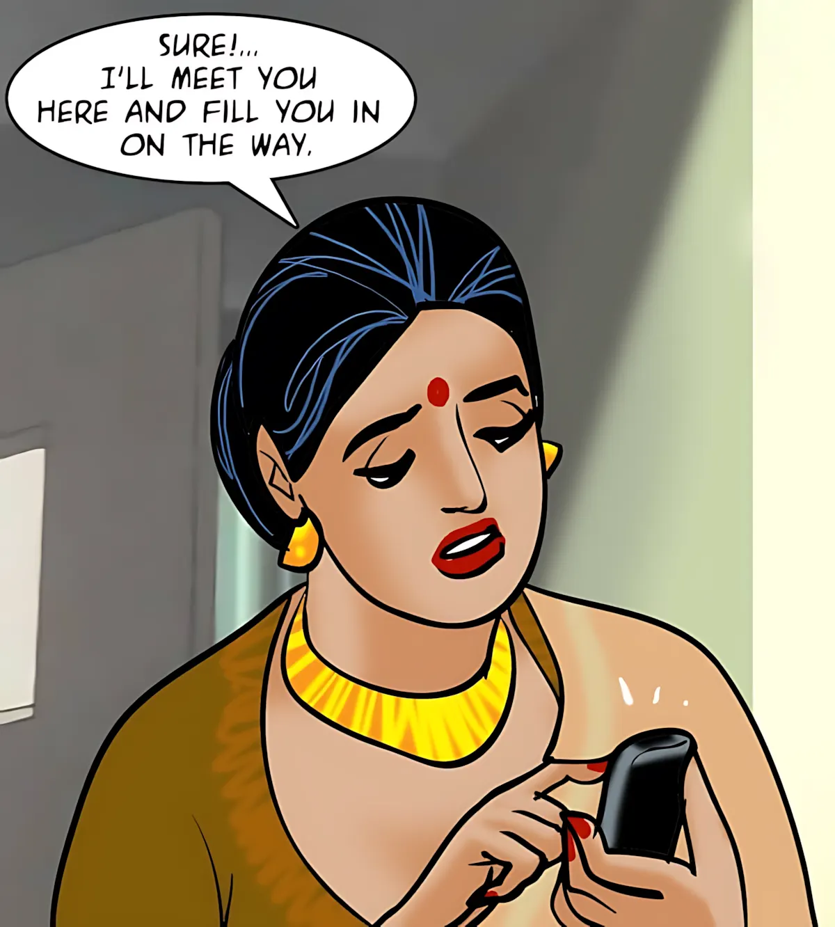 Velamma All Episodes Comics - 87 . Velamma - Episode 87 - The Interview - Page 50