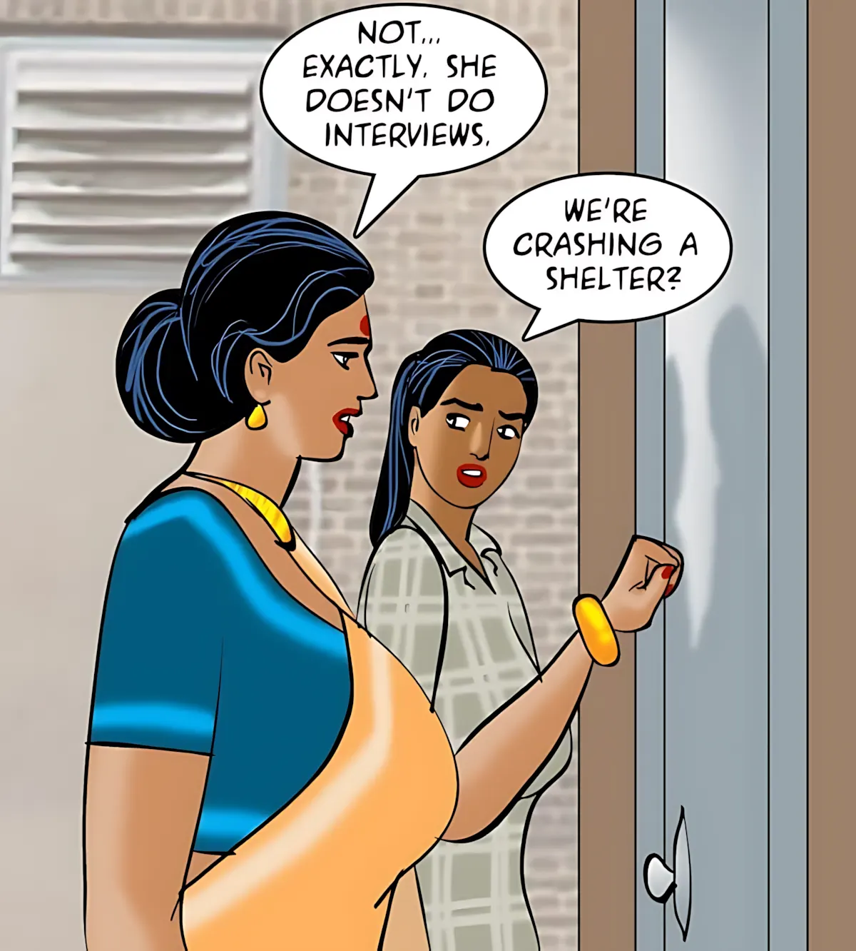 Velamma All Episodes Comics - 87 . Velamma - Episode 87 - The Interview - Page 55