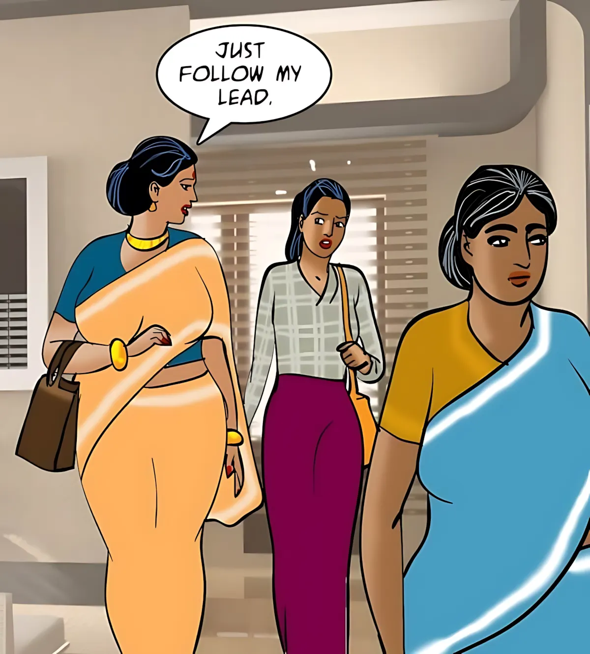 Velamma All Episodes Comics - 87 . Velamma - Episode 87 - The Interview - Page 57