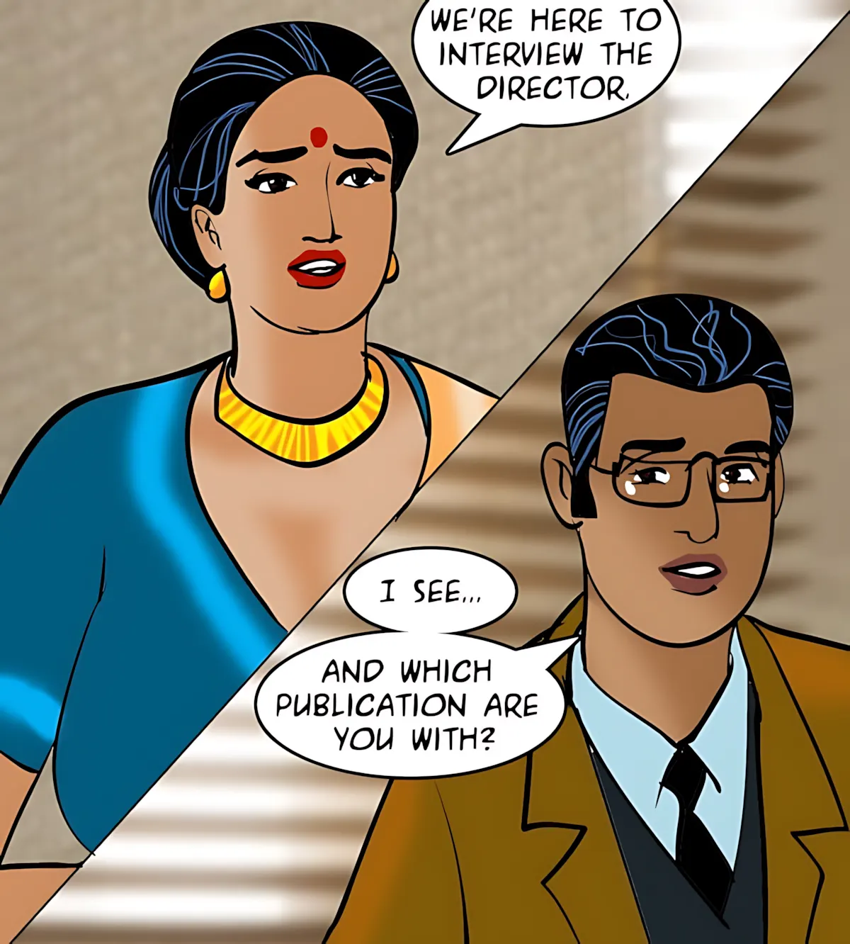 Velamma All Episodes Comics - 87 . Velamma - Episode 87 - The Interview - Page 62