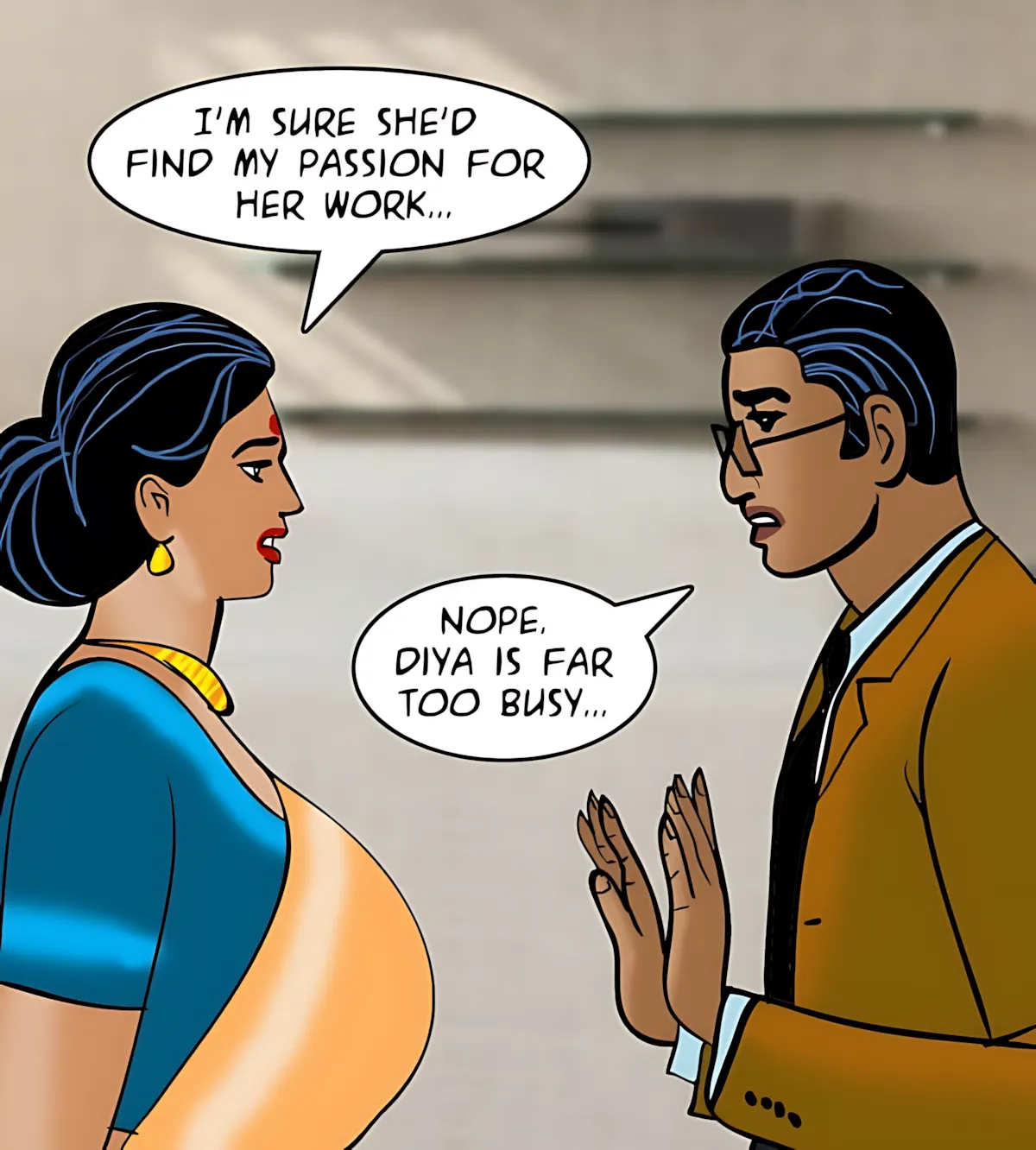 Velamma All Episodes Comics - 87 . Velamma - Episode 87 - The Interview - Page 68