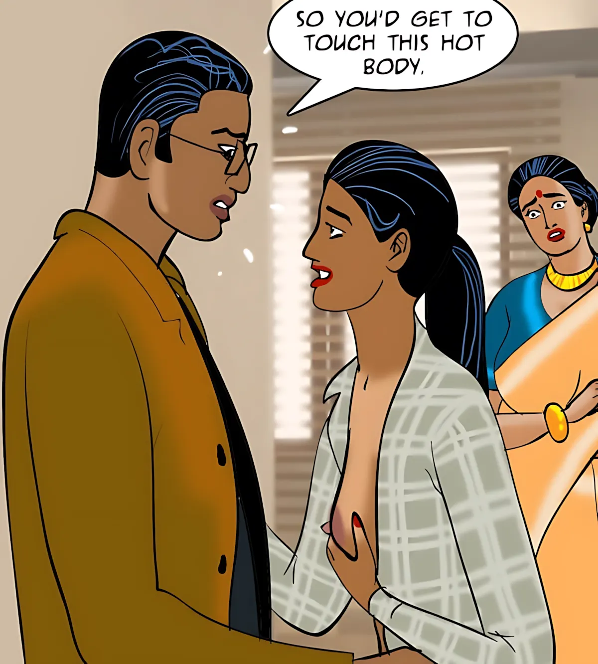 Velamma All Episodes Comics - 87 . Velamma - Episode 87 - The Interview - Page 74