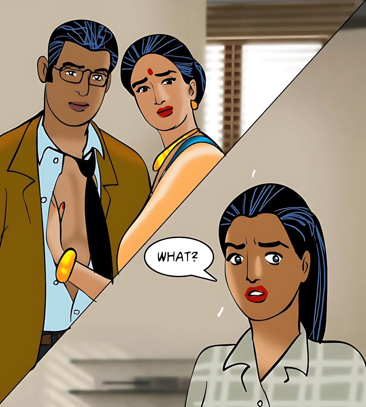Velamma All Episodes Comics - 87 . Velamma - Episode 87 - The Interview - Page 91