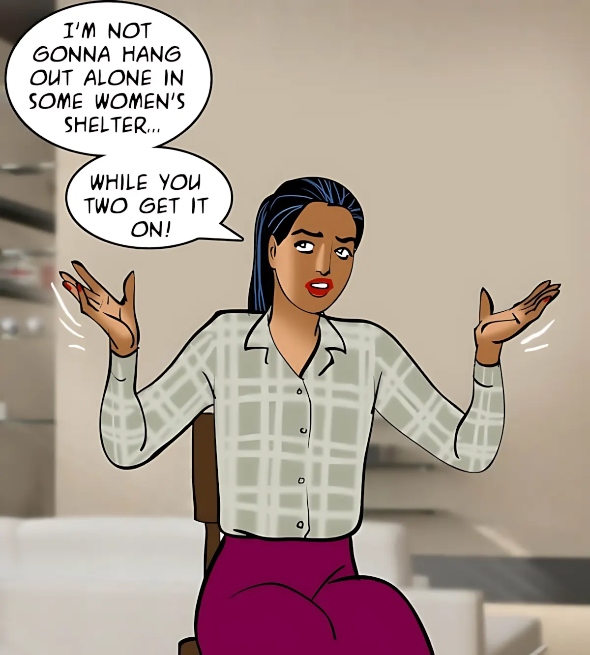Velamma All Episodes Comics - 87 . Velamma - Episode 87 - The Interview - Page 93