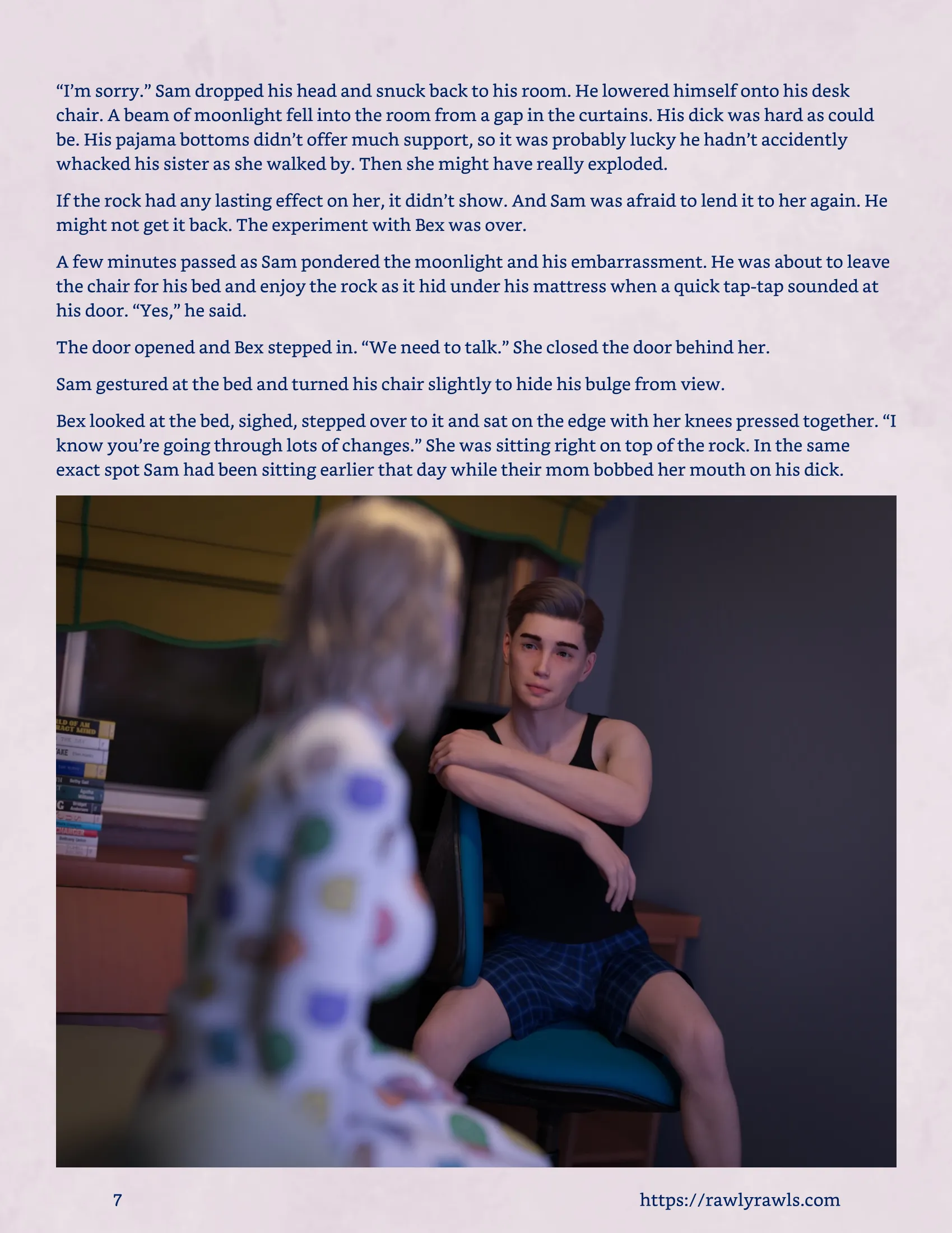 The Dark Stone [Redoxa – Rawly Rawls] - 2.2 . The Dark Stone - Chapter 2 Part 2 - Page 7