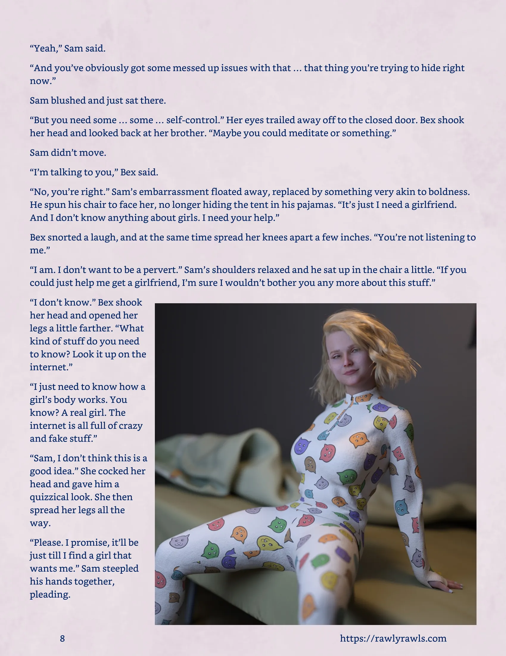 The Dark Stone [Redoxa – Rawly Rawls] - 2.2 . The Dark Stone - Chapter 2 Part 2 - Page 8