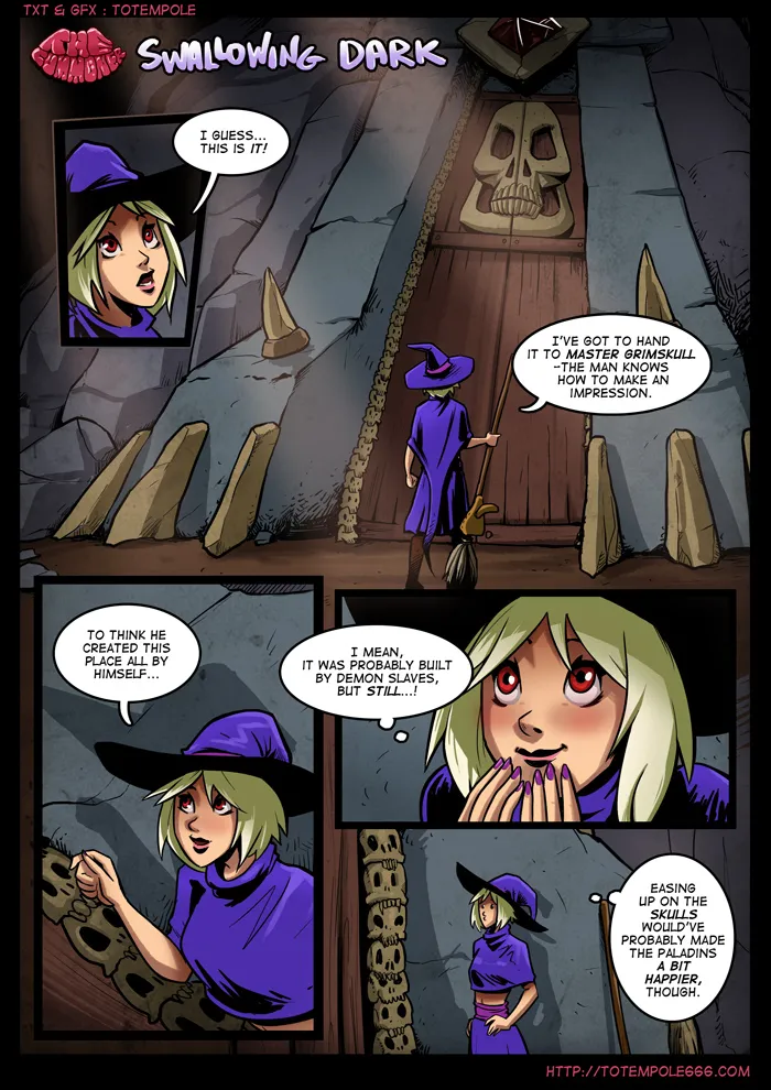The Cummoner - 9 . The Cummoner - Chapter 9 - Swallowing Dark [Totempole] - Page 2