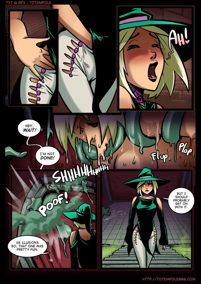 The Cummoner - 9 . The Cummoner - Chapter 9 - Swallowing Dark [Totempole] - Page 10