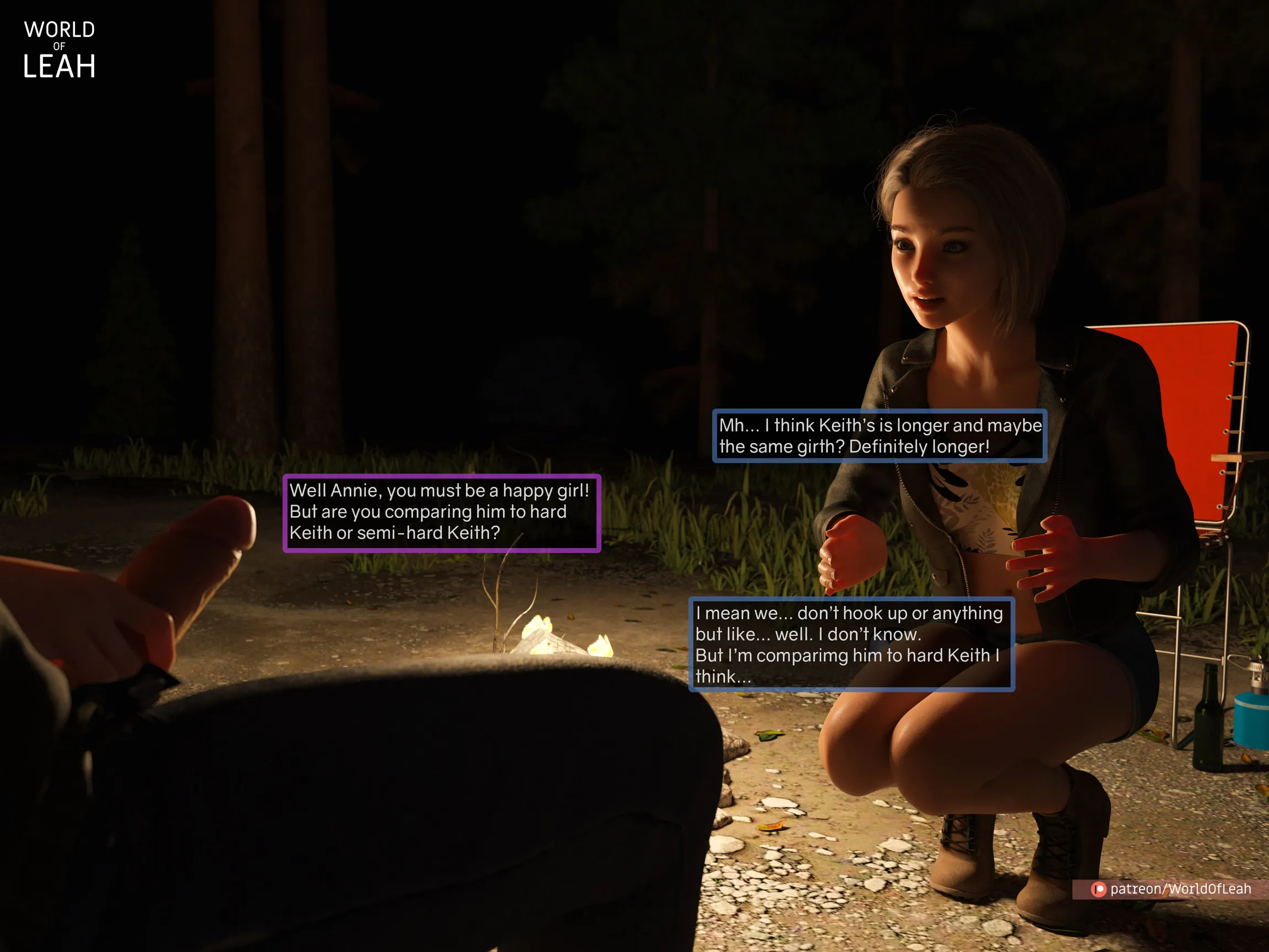 Lewd Camping [WorldOfLeah] - 1 . Lewd Camping - Chapter 1 - Page 15